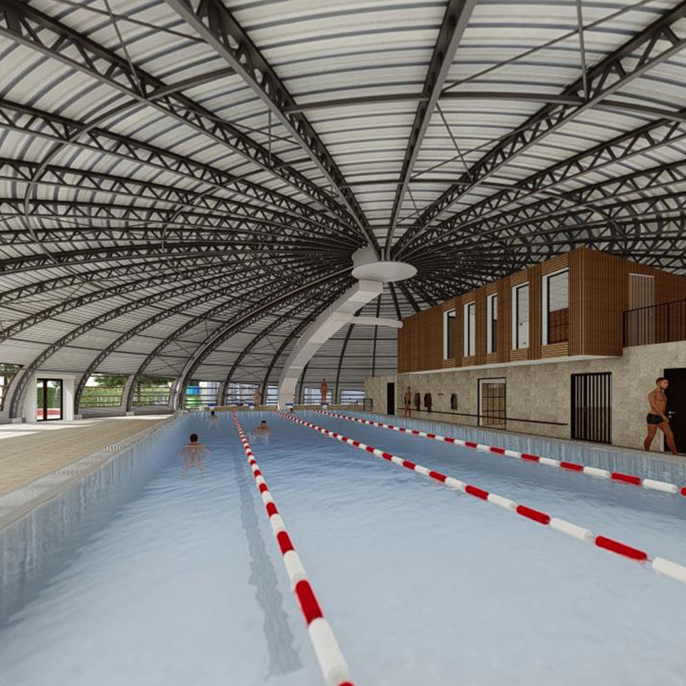 carrelage piscine municipale